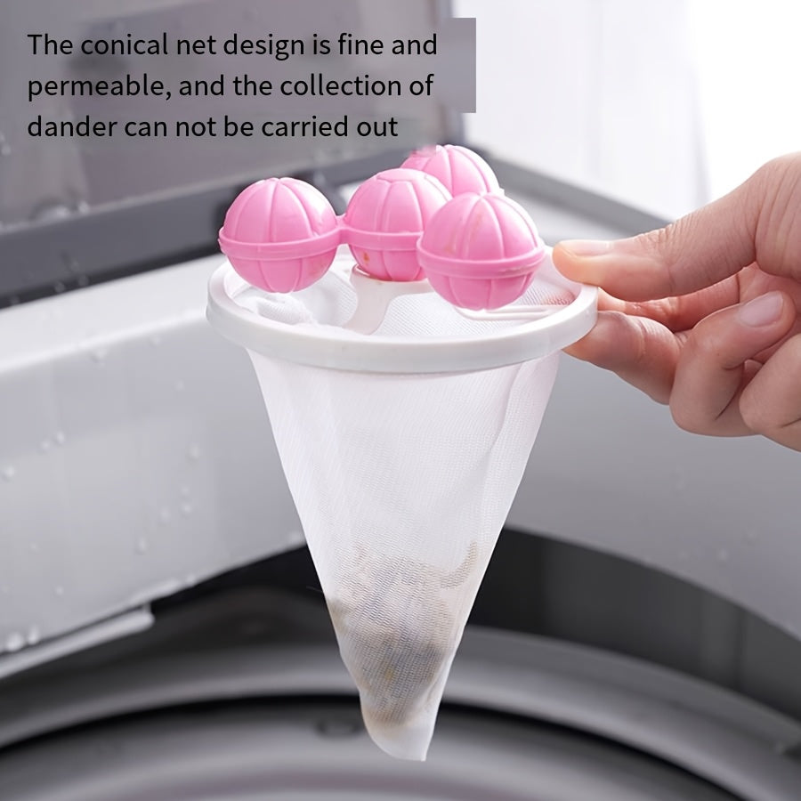 2pcs Laundry Filter Bags MeshLint Catcher for Washing Machine Pet Hair