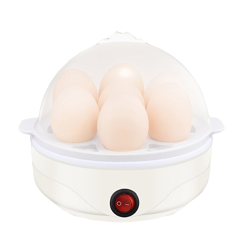 2-Tier Stackable Egg Steamer Cooks Hard and Poached Eggs BPA Free Durable White