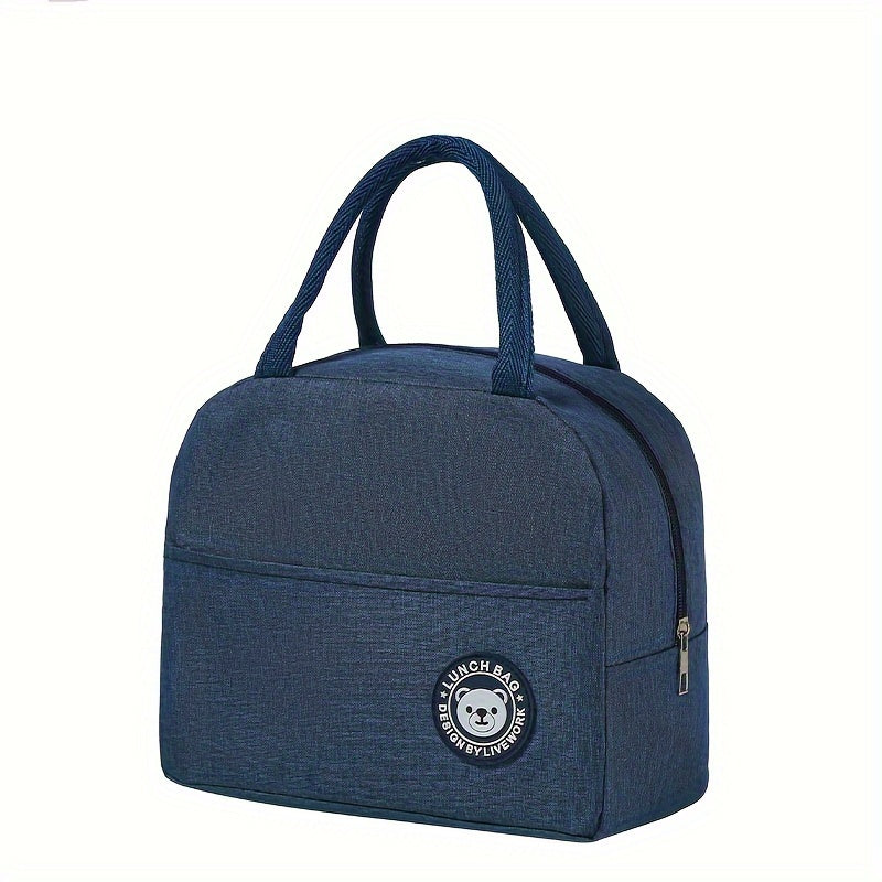 Insulated Waterproof Food Storage Bag with Adjustable Size for Travel and Picnic