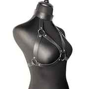 Women’s Adjustable PU Leather Waist Belt Harness