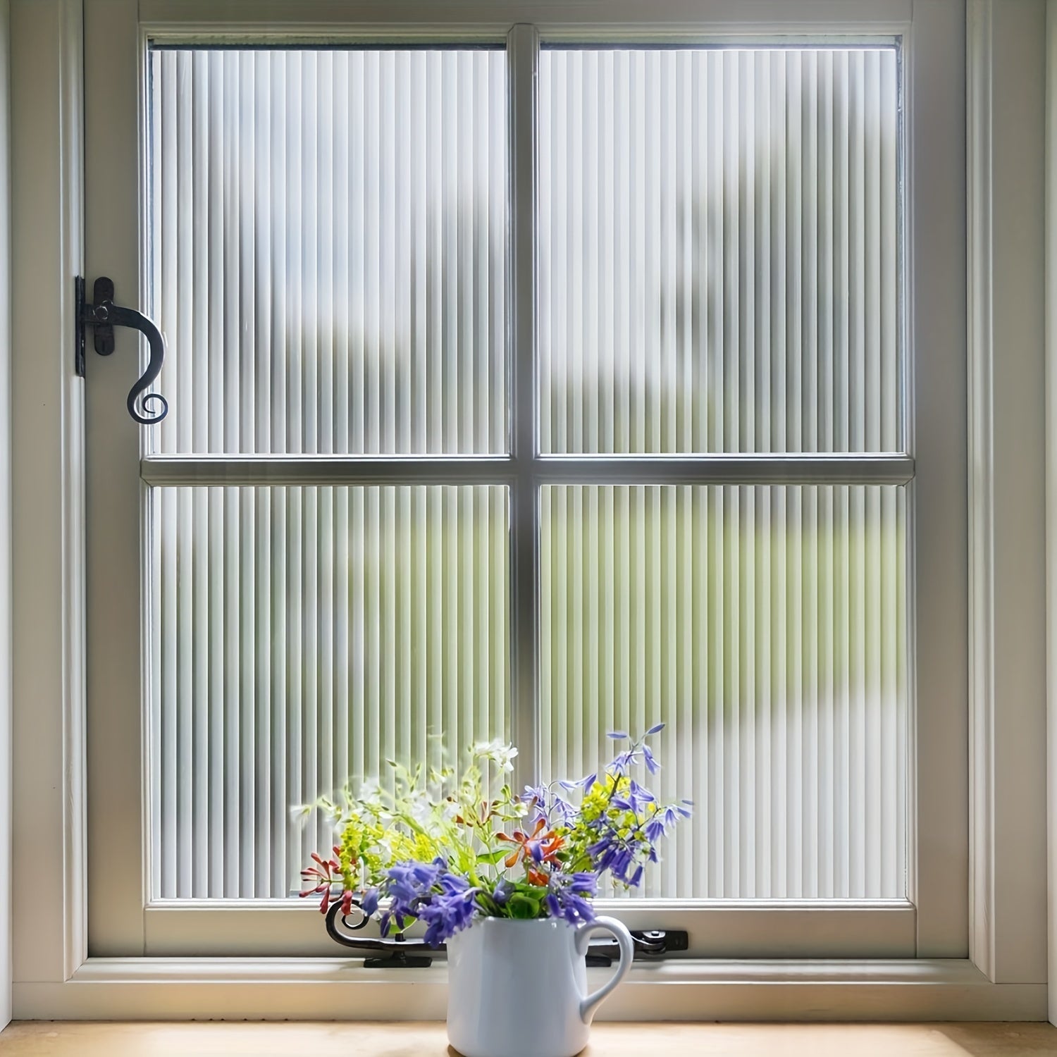 PVC Window Film 10mil Static Cling Glass Sticker for Bedroom Living Room Decor