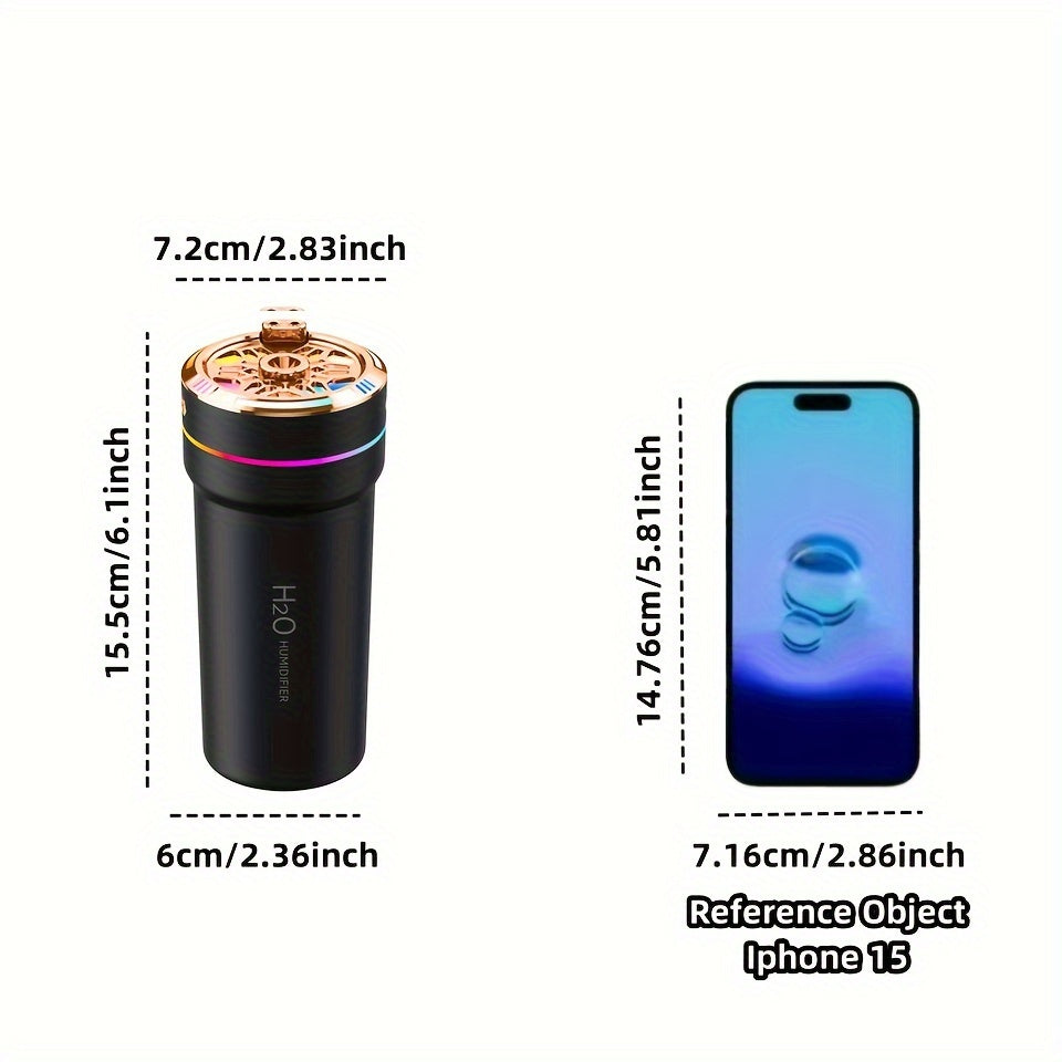 Romantic Atmosphere Dream Star Humidifier 300ml USB Plug Silent Night Light