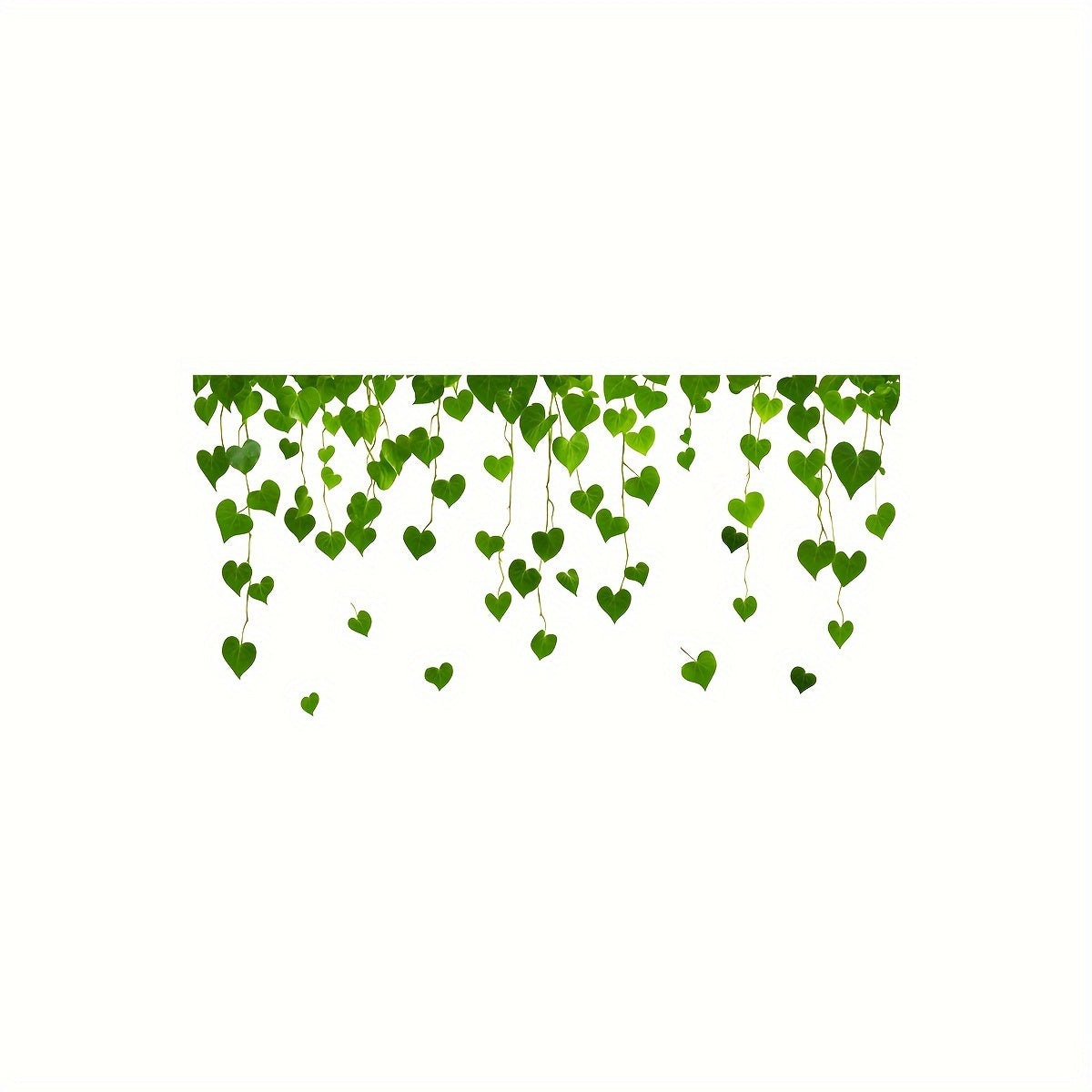 Self-Adhesive Green Vine Window Vinyl Decal Removable Glass Wall Decor