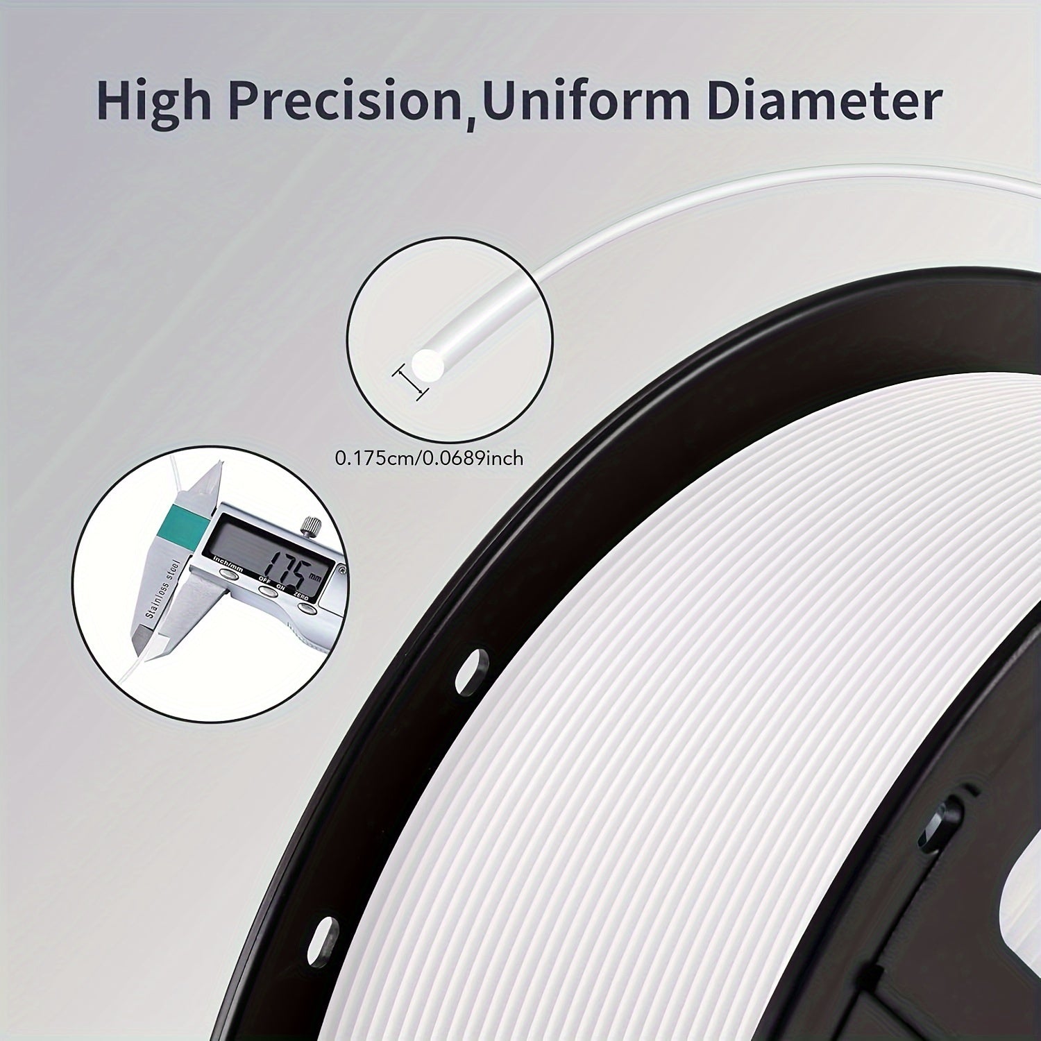 2 кг 3D-принтер PLA-нить 1,75 мм Без запутывания Крепкое соединение Перехлест Производительность