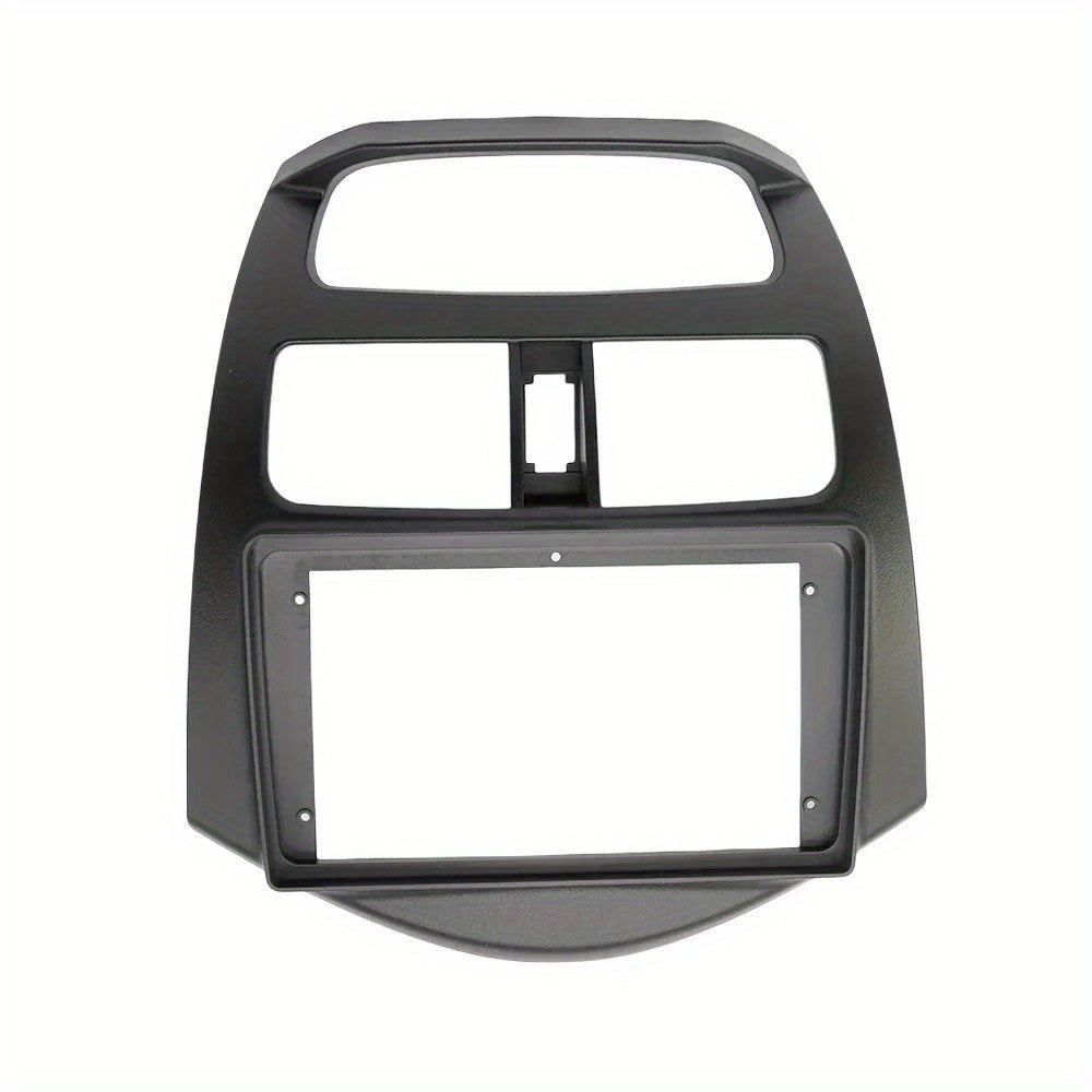 Panel de accesorios para tablero de coche negro ABS marco de radio de 9 pulgadas para coches pequeños