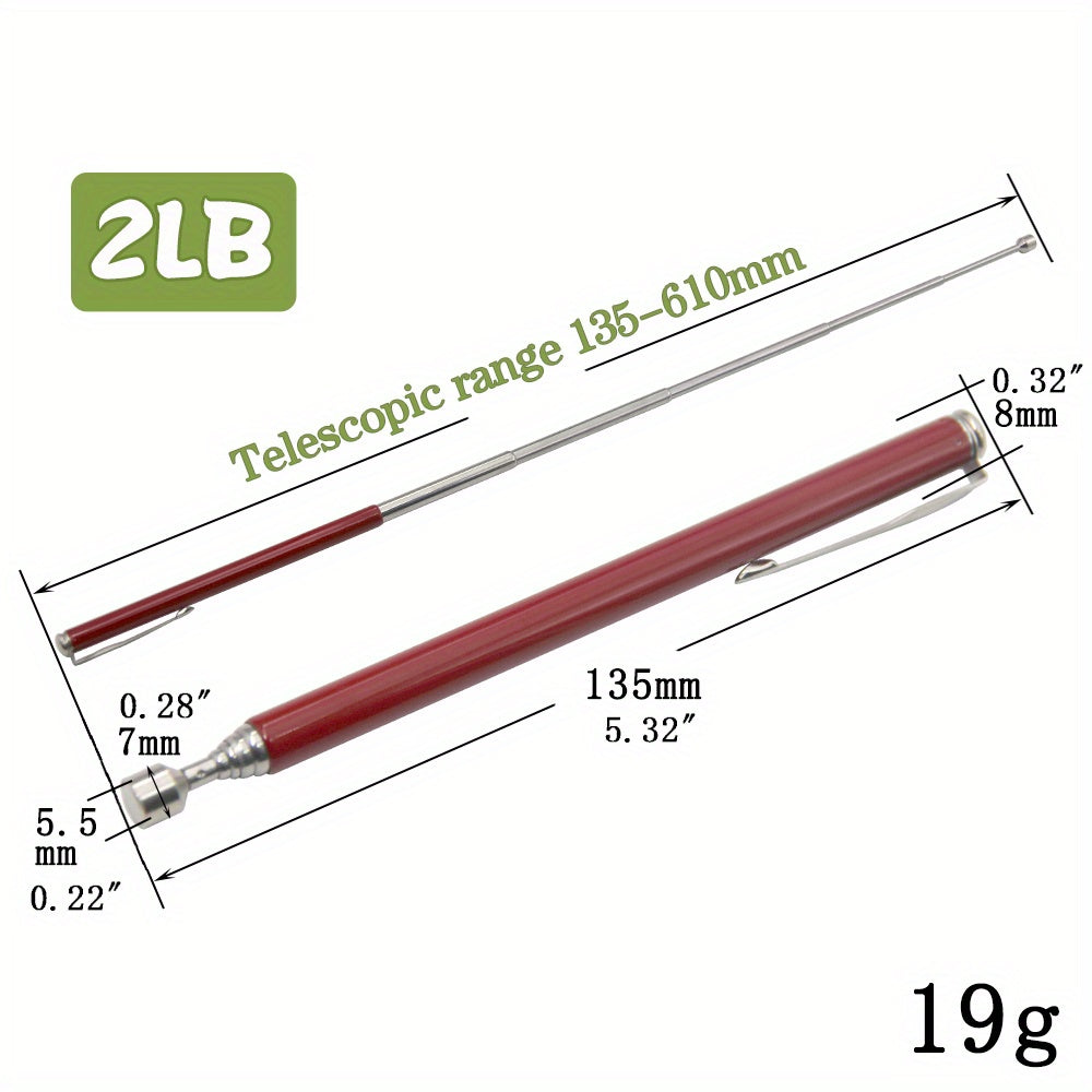 Magnetic Pickup Tool Pen-Shaped Telescopic Magnetic Magnet with Strong Suction