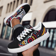 Men's Skate Shoes Non-Slip Sole Lightweight Casual Street Style Sneakers for Outdoor Activities