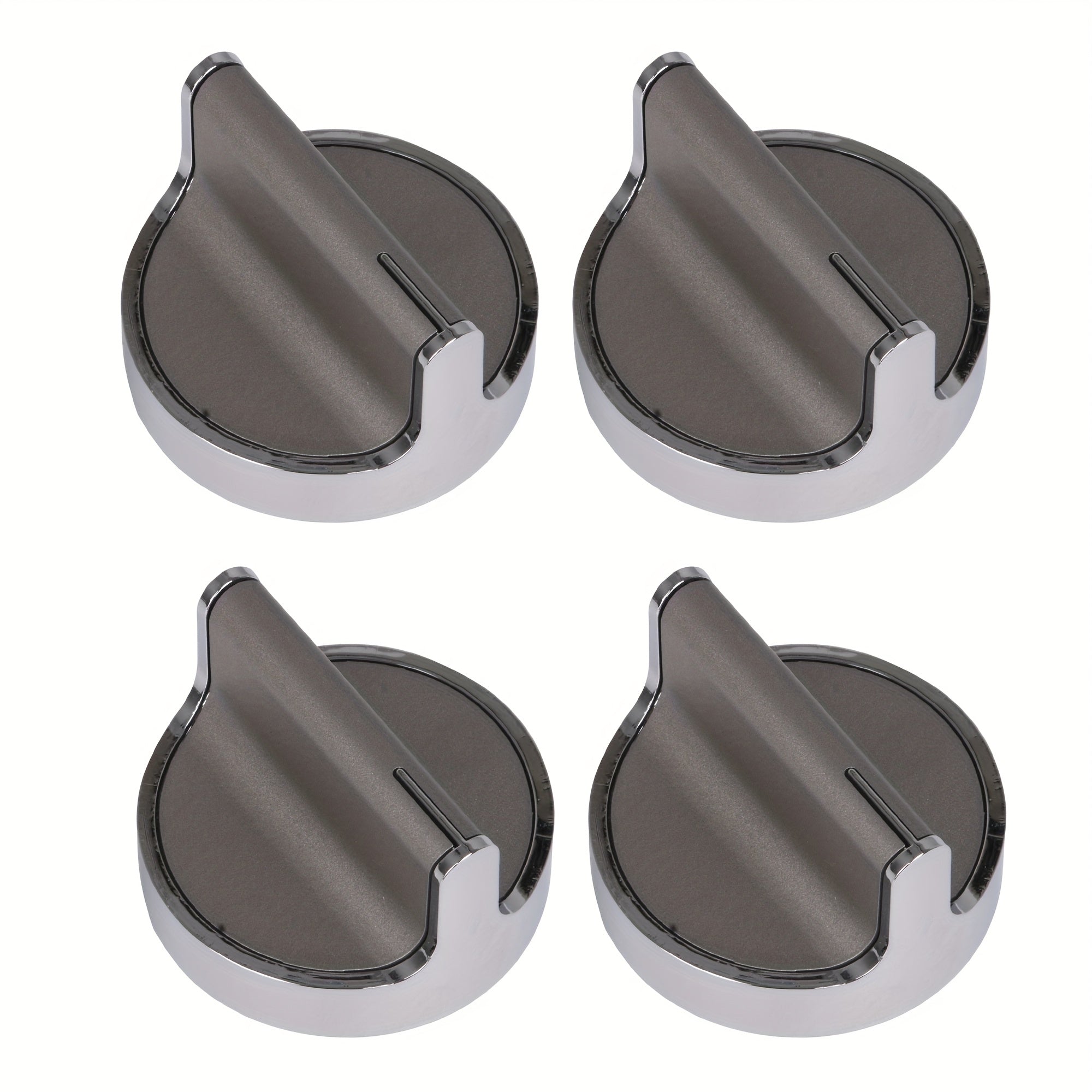 Set of 4 Stove Control Knobs for Gas Range Oven Replacement