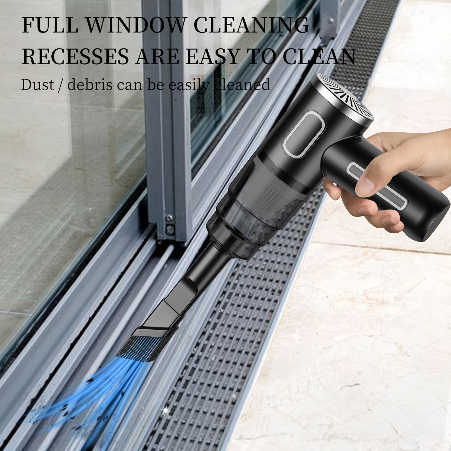 Cordless Handheld Vacuum Cleaner for Car Office Home Lithium Rechargeable Suction