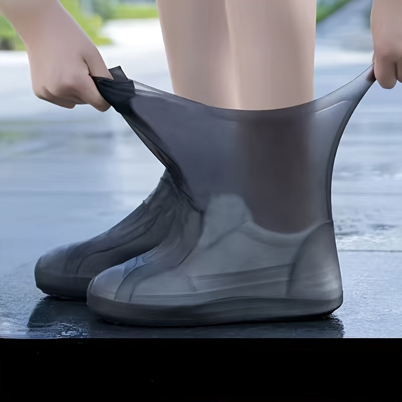 Unisex Waterproof Shoe Covers Durable Rainy Day Boot Protectors
