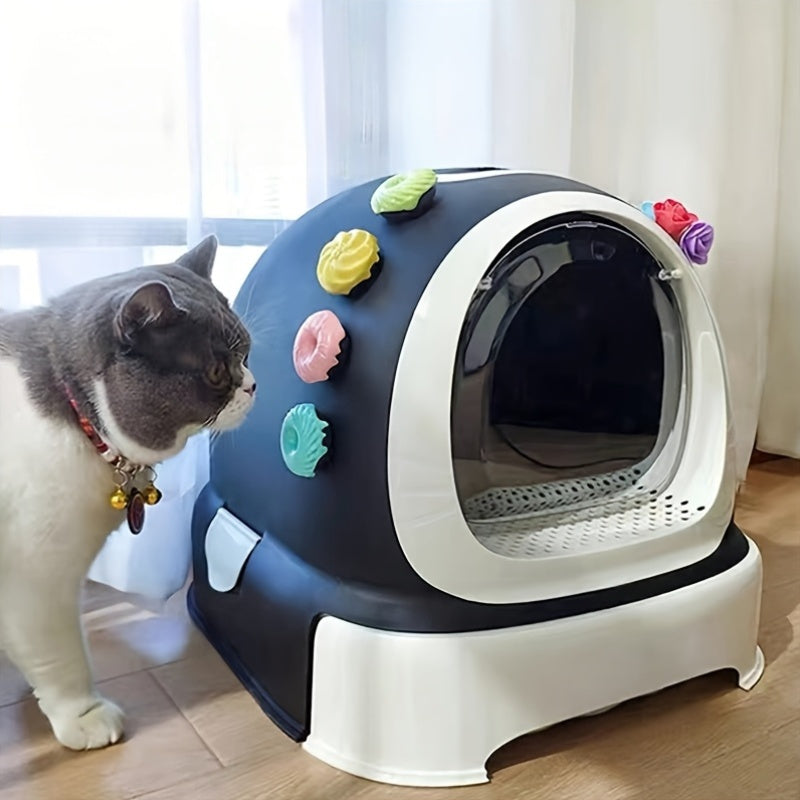 Set of 4 Cat Litter Odor Eliminators Natural Fresh Scent Multi-Use Easy Application