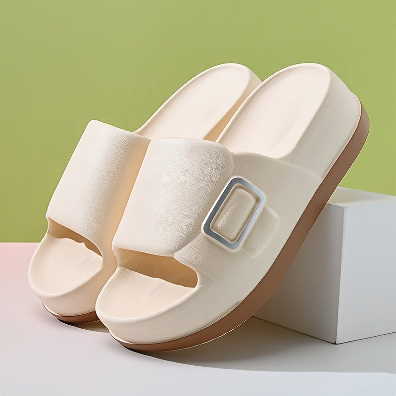 Women Cloud EVA Slippers Summer Casual Open-Toed Indoor Outdoor