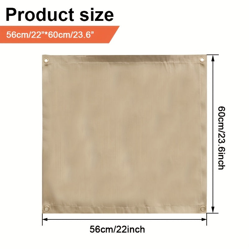 Flame Retardant BBQ Mat Portable Insulated Reusable for Camping and Outdoor Grilling