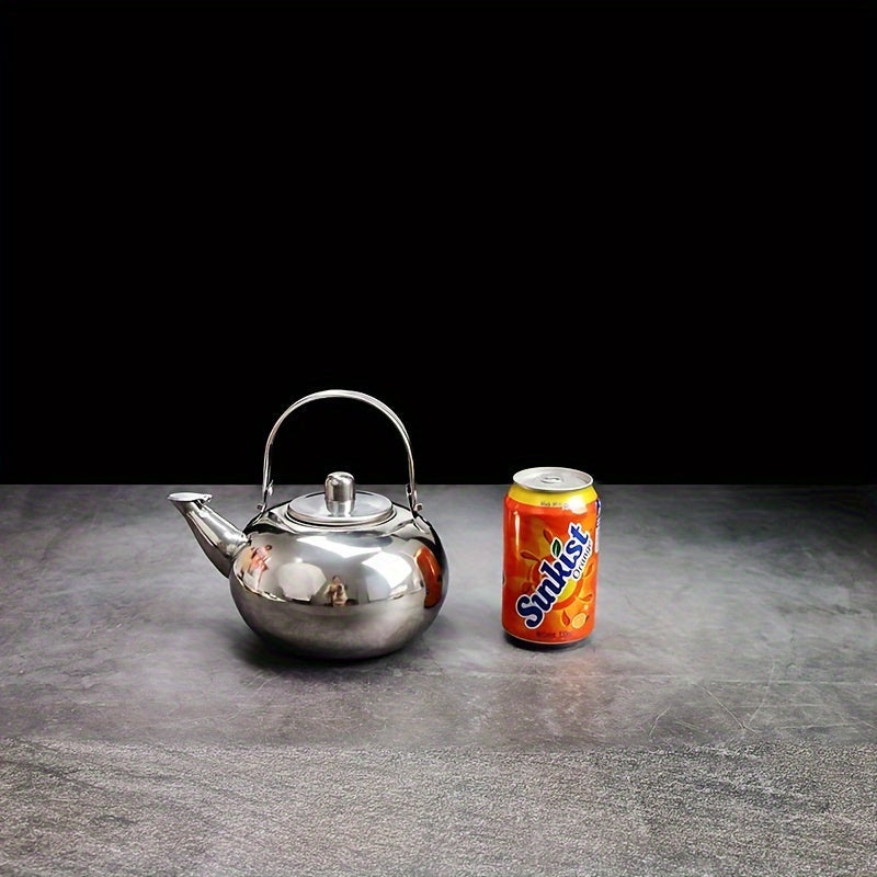 Stainless Steel Tea Kettle 1.5L with Infuser for Tea Coffee Green Tea Camping
