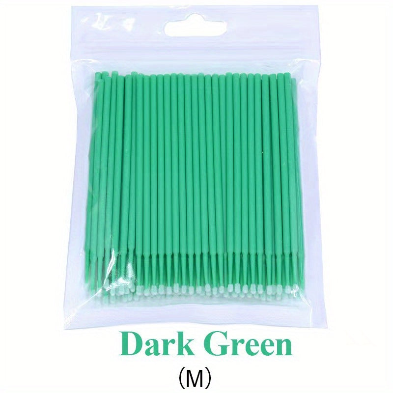 Microbrush Applicators Pack for Eyelash, Makeup, Oral and Dental Use