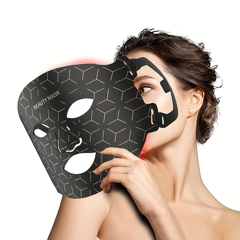 Rechargeable Silicone Face Mask Applicator with USB Charging for Home Skincare