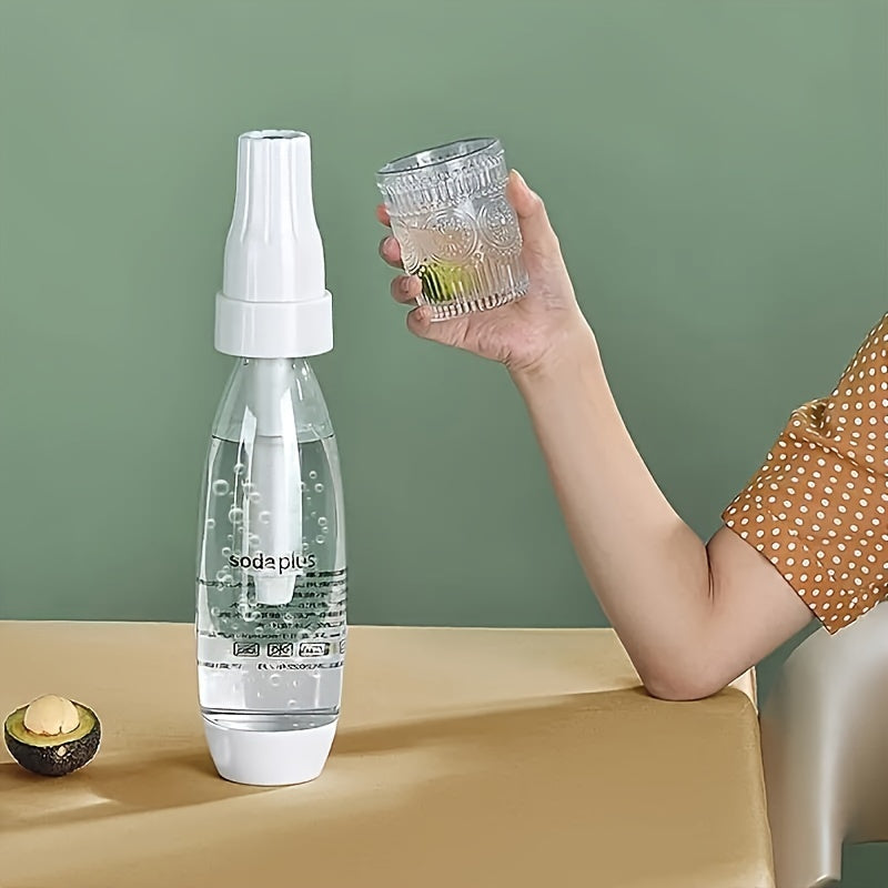 0.98-9.99 L sig‘imi, ikki gaz tizimi, soda, sharbat va gazlangan suv uchun qo‘lda dozator bilan portativ soda tayyorlagich - batareyaga ehtiyoj yo‘q.