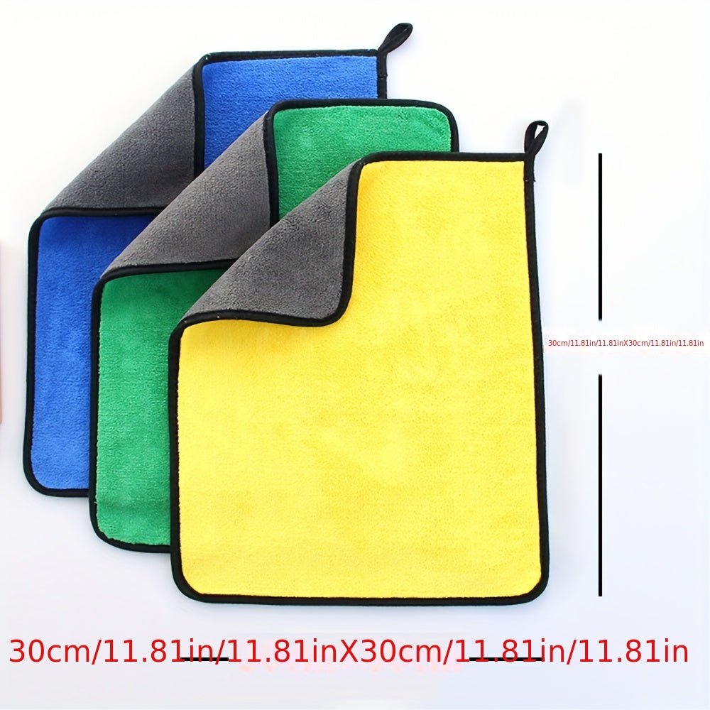 Super-Absorbent Fishing Towel with Carabiner for Kitchen Car Washing