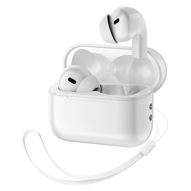 Наушники WoSD 2025 TWS Wireless Earbuds предлагают истинную беспроводную свободу с эргономичным дизайном для максимального комфорта и HIFI звуком с Dolby Bass. Они также оснащены ACC стереозвонками HD, сенсорным управлением.