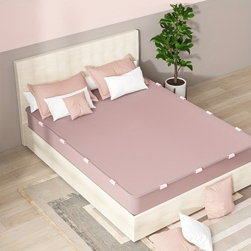 10 or 30 Pieces Upgraded Removable Bed Sheet Clips for Bedding Storage