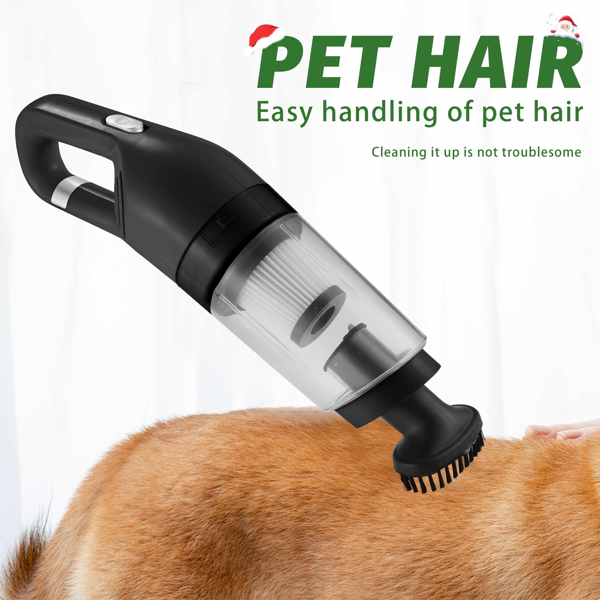 Беспроводной ручной пылесос-стик для шерсти домашних животных и ковров, время работы 15 минут