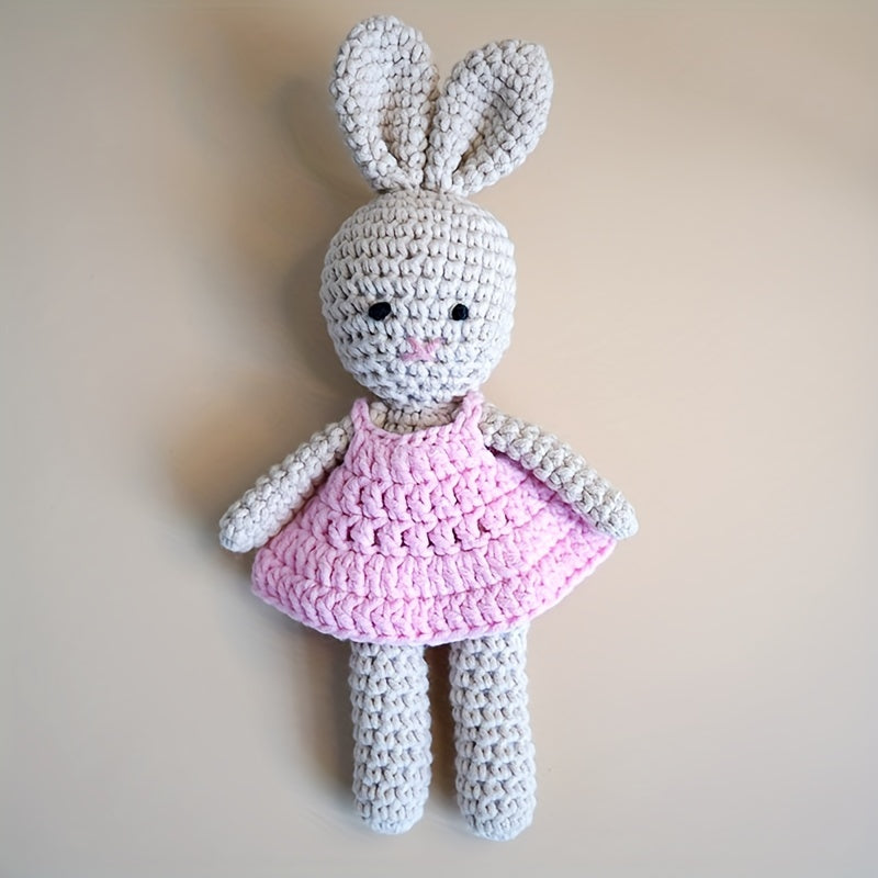 Plush Easter Bunny Toy for Gifting, Soft, Cuddly, 12 Inches