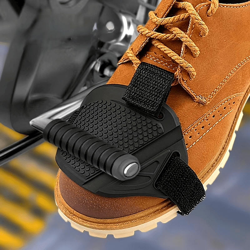 Zapatos de cambio de marcha para motociclistas, calzado antideslizante para montar