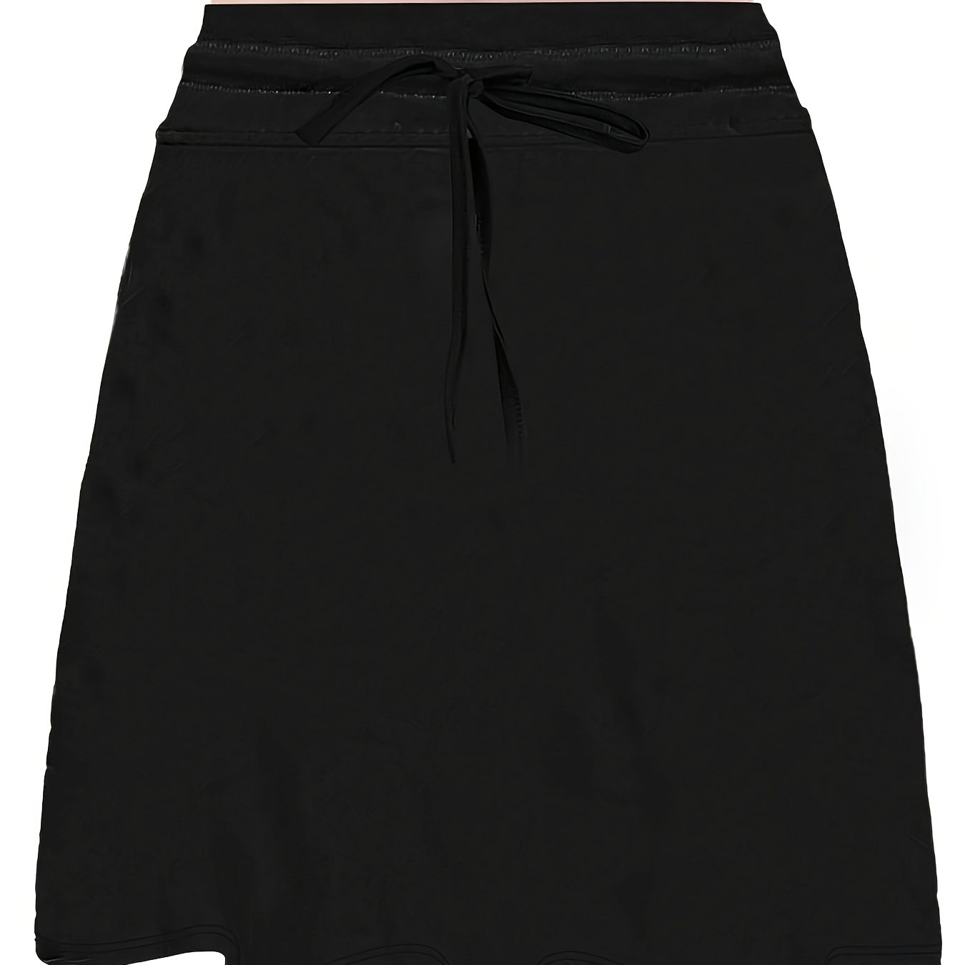 Women's Stretchy Polyester Spandex A-Line Skort with Unique Print