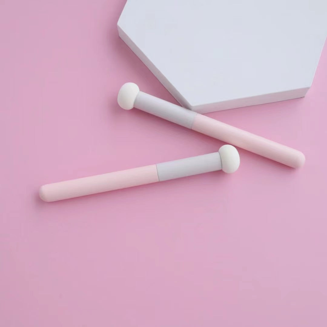 Pink Concealer Brush Round Head Sponge Makeup Brush for Face FAQs