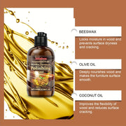 Wood Furniture Polish Oil for Shine and Protection, Suitable for Floors and Surfaces