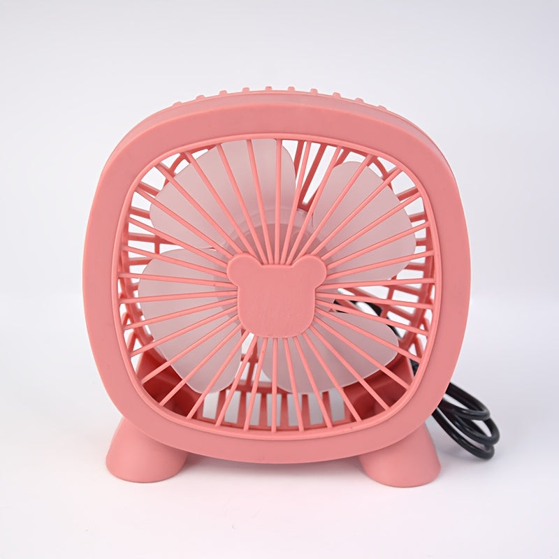 Портативный мини-вентилятор Teal с USB-питанием для охлаждения и комфорта.
