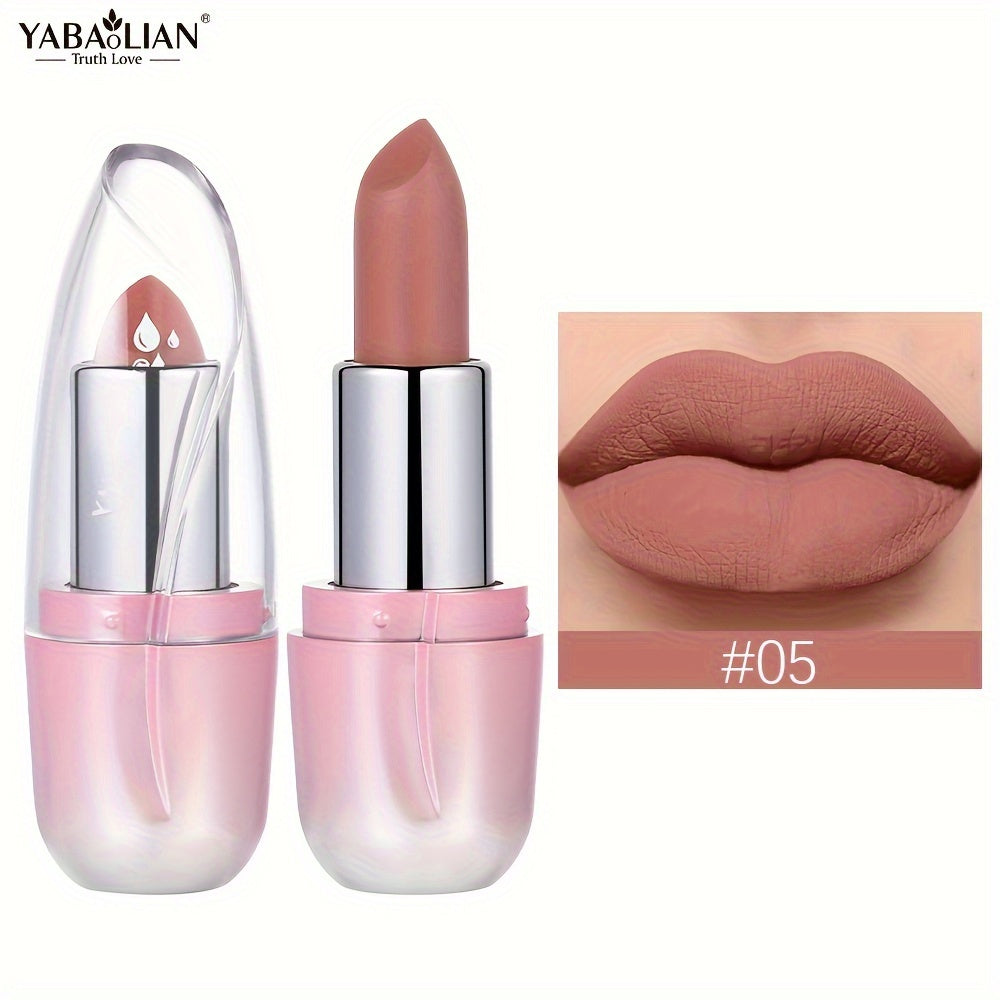 Women's Pearlescent Matte Lipstick Long Lasting Waterproof Pink Lipstick