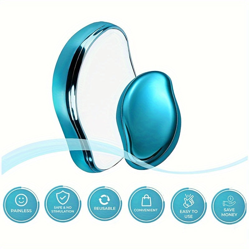 Women's Waterproof Manual Hair Remover Epilator for Legs Portable Easy to Use