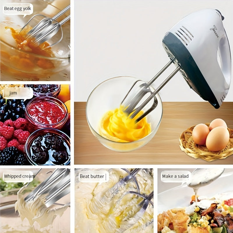 European Standard Plastic Egg Beater 220V AC 1001 RPM