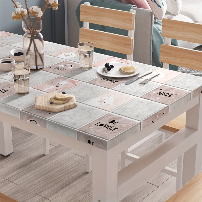 Waterproof Marble Self-Adhesive Wallpaper for Furniture Renovation DIY Decor