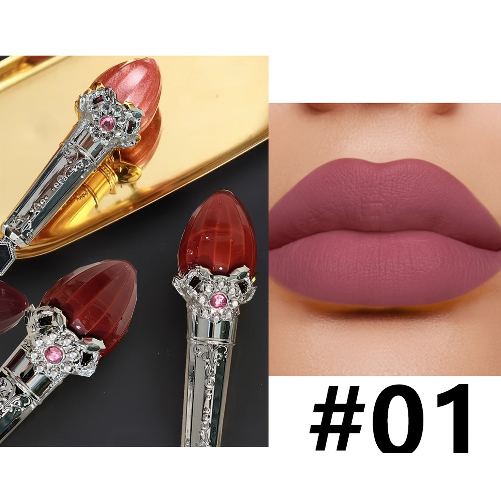 Женский водостойкий стойкий красный матовый глянцевый жидкий помада-люмиксер для губ