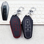 Car Key Cover For SUV Remote Control Protective Case Silicone Black