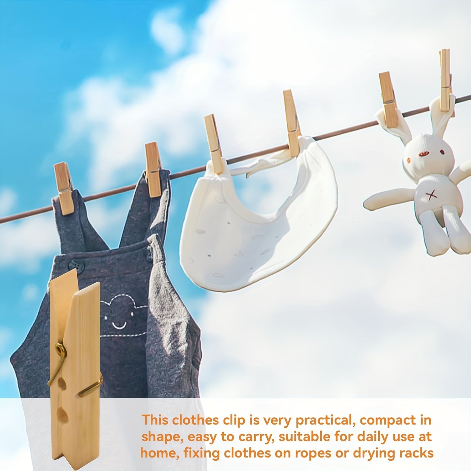 Большие ржаво-коричневые прищепки для рукоделия и фотографий, прочные, влагостойкие