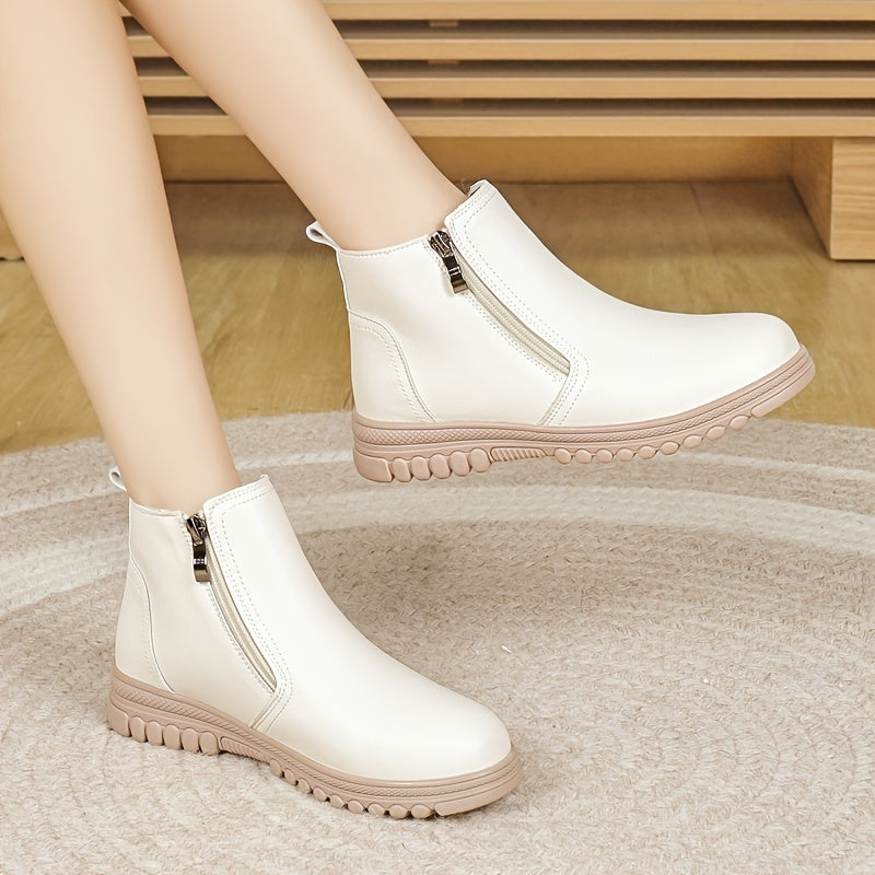 Ayollar uchun tizzaga qadar bo‘lgan poyabzal, bir rangli, nafas oluvchi tarmoq, sirpanishga qarshi platformali poyabzal