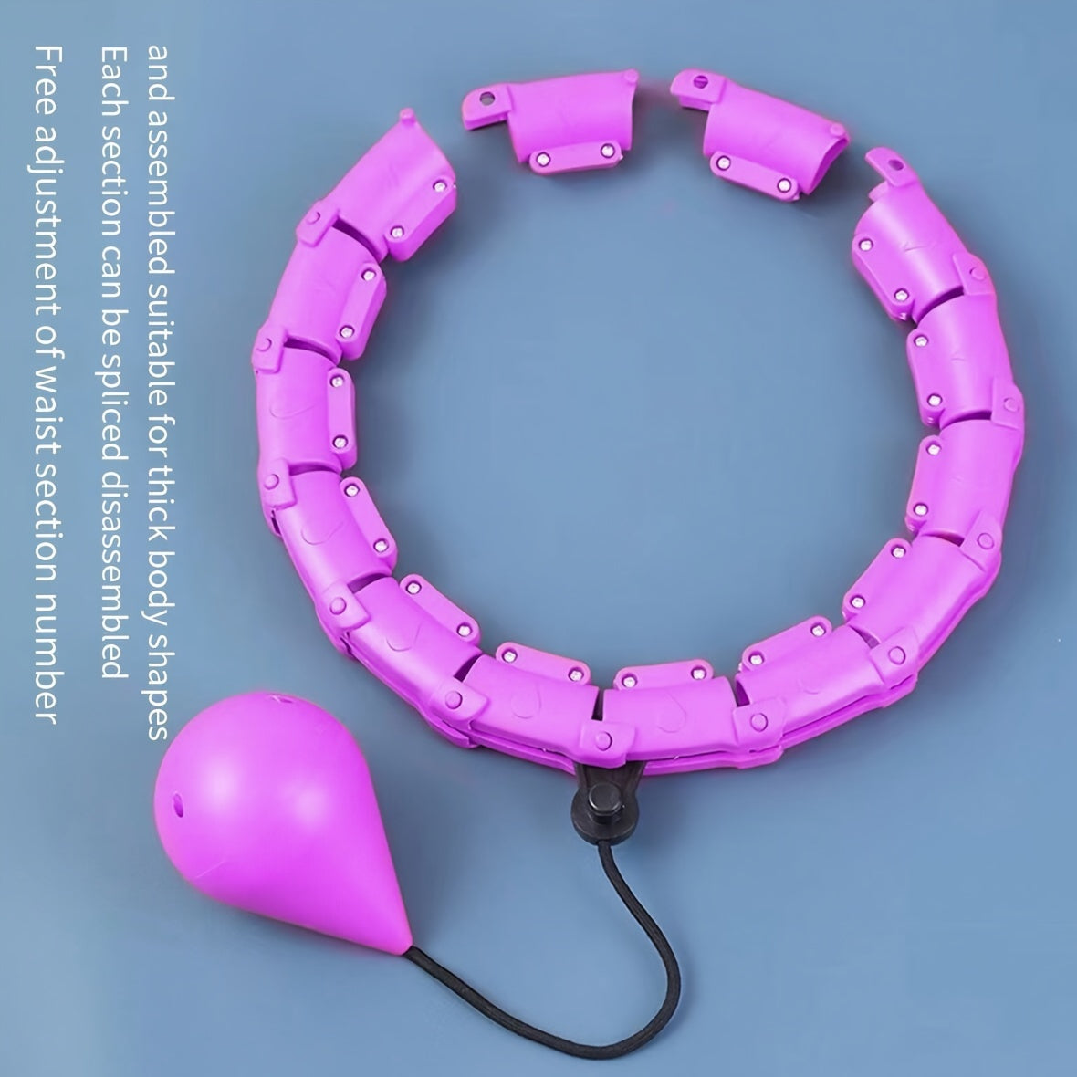 1 dona Aqlga ega Mashq Halqasi Qorin va Bel Fitnessi uchun