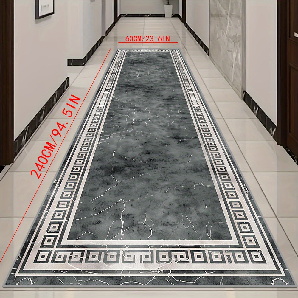 Yoʻqolmaydigan, sirgʻalmas polyester koridorlar va hammomlar uchun mato mato mato