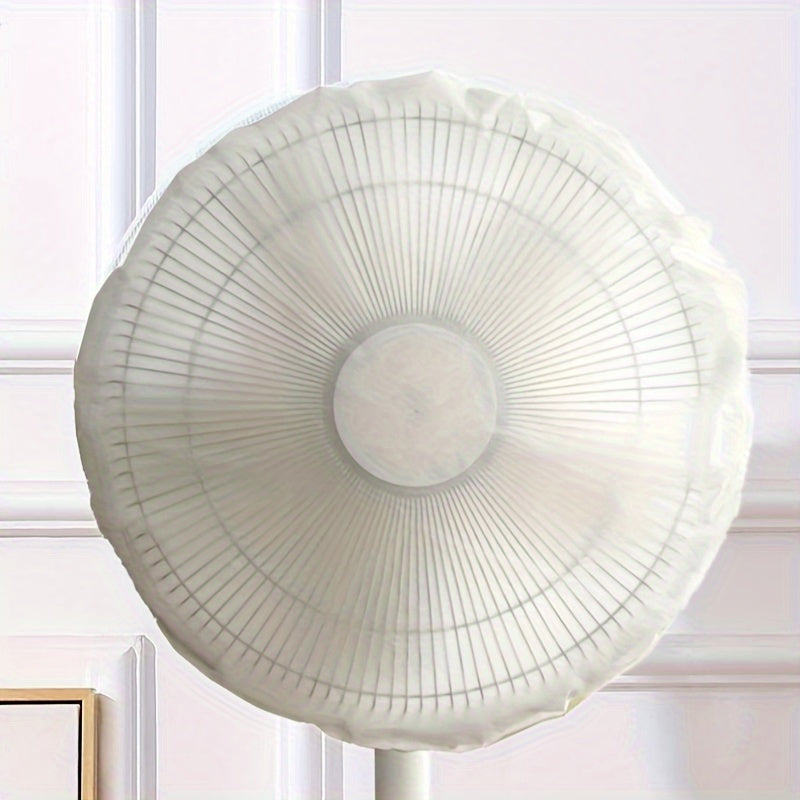 Children Safety Fan Cover White Dustproof Mesh for Desktop and Wall Fans