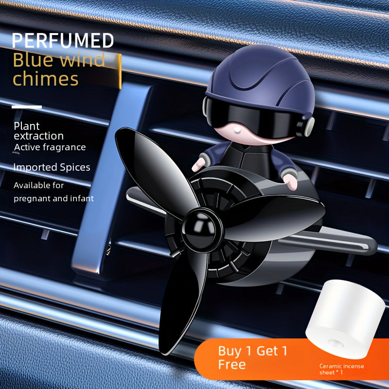 Avtomobil havo tozalovchi, multfilm samolyot vent klipi, uzoq davom etadigan hidi