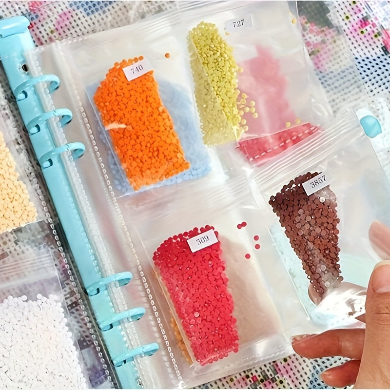 Waterproof Self-Adhesive Paper Labels for Diamond Painting, Organizing Supplies