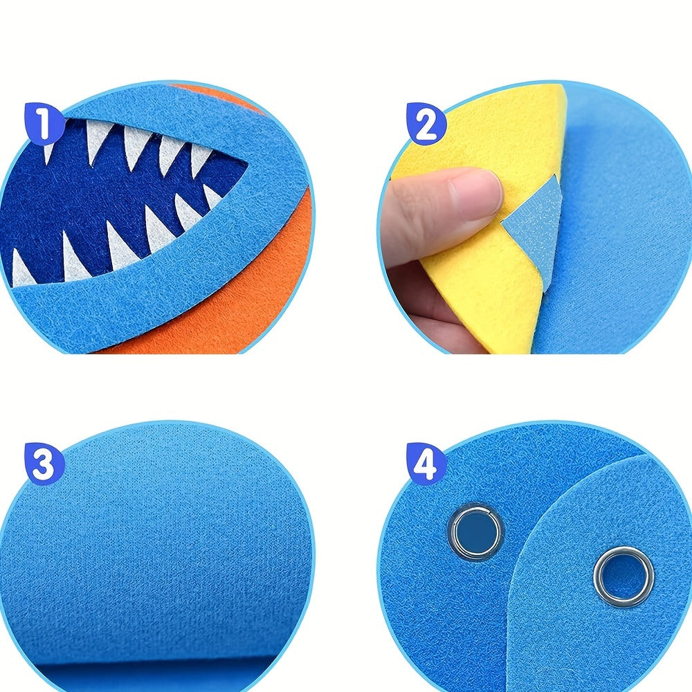 Ocean Animals Felt Board Set for Kids Ages 3 Plus Underwater Storytelling Flannel Toy Reusable Wall Hanging