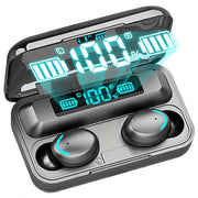 Wireless Earbuds Touch Control LED Display Charging Bin for Exercising