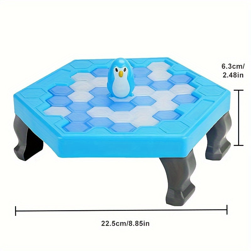 "Penguin Muz O'yinchoqini Himoya Qiling: Interaktiv O'yin va Yangi Ko'ngilocharlik Uchun Qiziqarli Muzni Qaytaruvchi Devor O'yini"