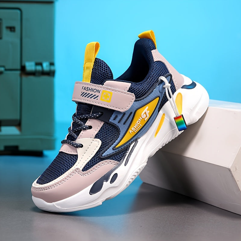 Boys' Athletic Sneakers Breathable Quick-Dry Non-Slip EVA Sole Low Top