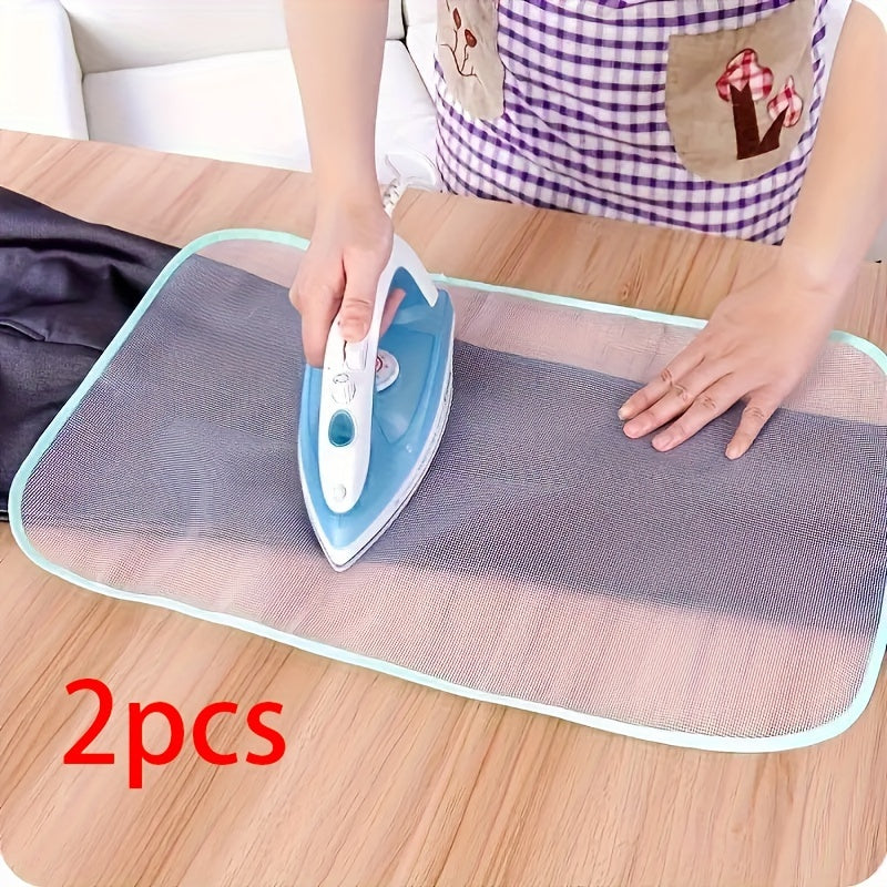 Set of 2 Heat-Resistant Ironing Mats for Clothes Protection and Easy Use