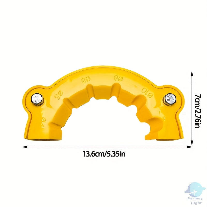 Yellow and Black Plastic Angle Grinder Bit for High-Speed Steel and Carbide Drills